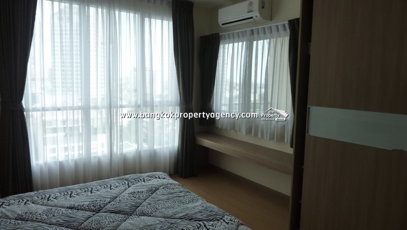 Life@Sukhumvit 65: 1 bed 42 sqm condo with bathtub, mid level floor