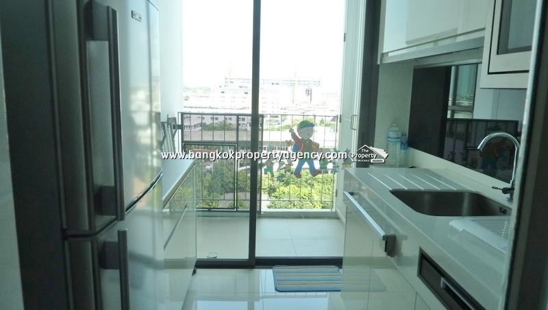 The Room Sukhumvit 62: 1 bed 45 sqm, unblocked view and next to BTS