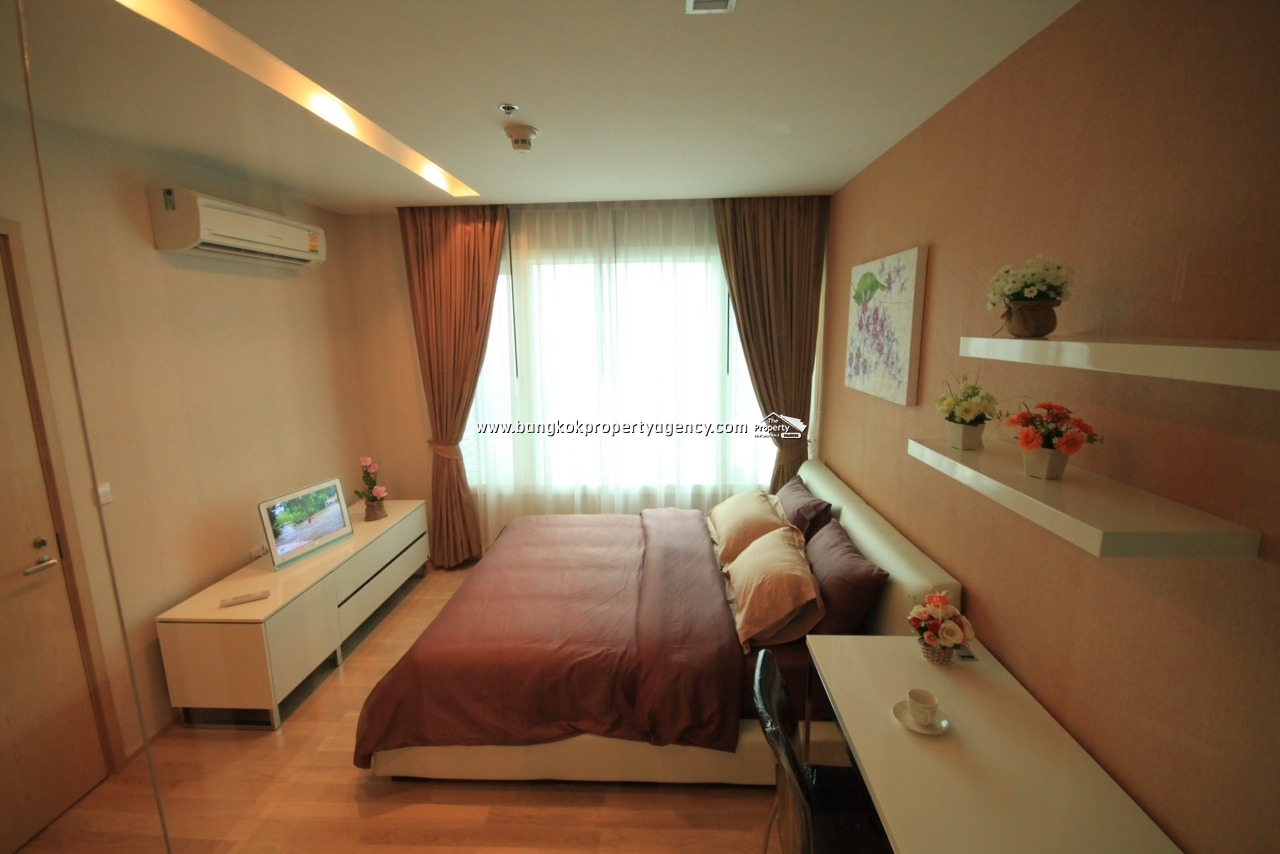 SIRI at Sukhumvit: Large luxury 1 bed 52 sqm unit, high floor in prime area