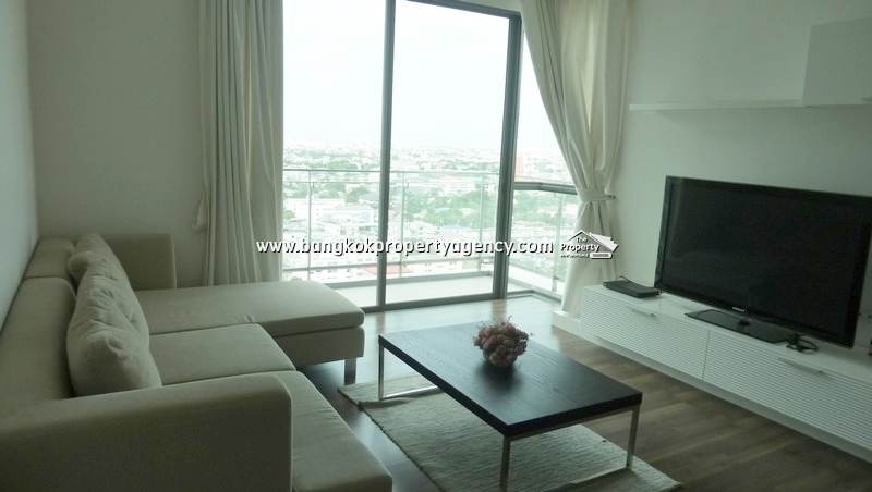 The Room Sukhumvit 62: 2 bed well decorated/fully furnished, unblocked view