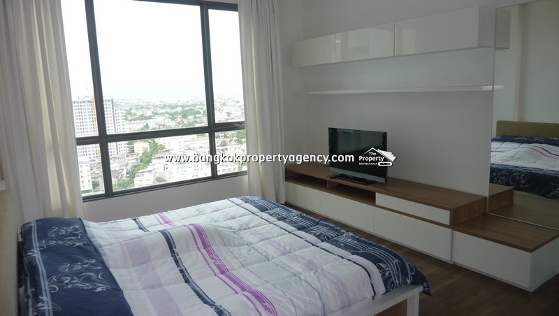 The Room Sukhumvit 62: 2 bed well decorated/fully furnished, unblocked view