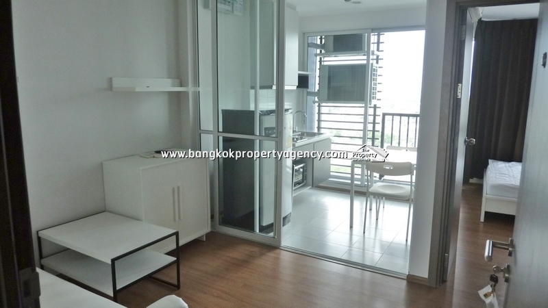 The Base Sukhumvit 77: 1 bed fully furnished unit, high floor/unblocked view