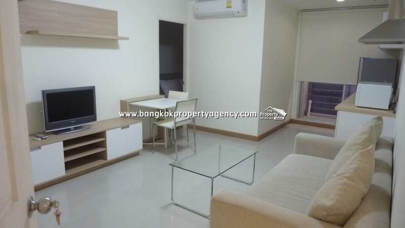 The Link Sukhumvit 50: 1 bed 36 sqm unit close to BTS, contract 6 months up