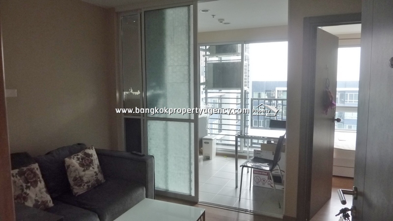 The Base Sukhumvit 77: 1 bed 30 sqm fully furnished unit on very high floor