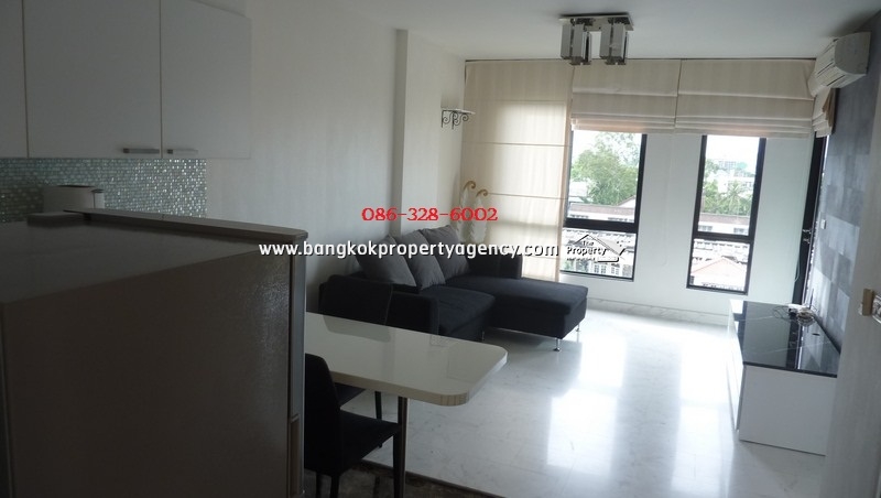 Sense Condo Sukhumvit 68: 1 bed well decorated, contract 6 months +