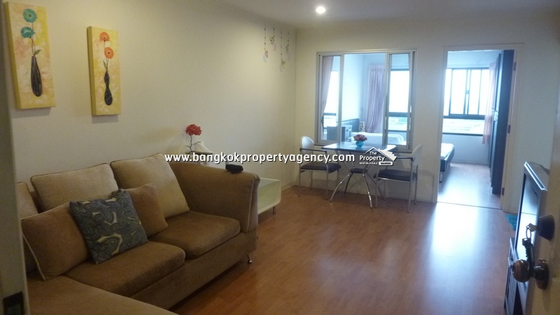 Lumpini Ville Sukhumvit 77: 1 Bed furnished corner unit with unblocked view