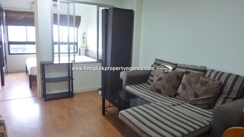 Lumpini Ville Sukhumvit 77: 1 Bed furnished unit, mid floor/unblocked view