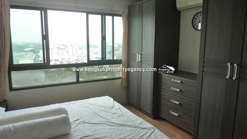 Lumpini Ville Sukhumvit 77: 1 Bed furnished corner unit with unblocked view