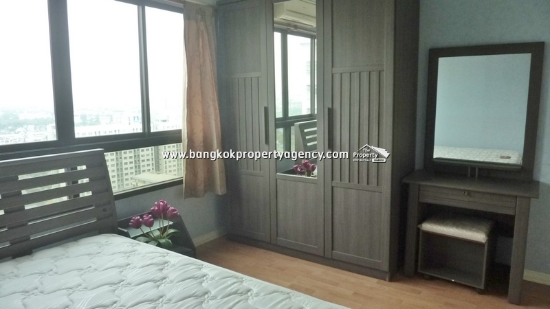 Lumpini Ville Sukhumvit 77: 1 Bed furnished unit, high floor/unblocked view