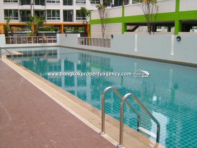 @City Condo Sukhumvit 101/1: 1 bed 35 sqm fully furnished/pool view