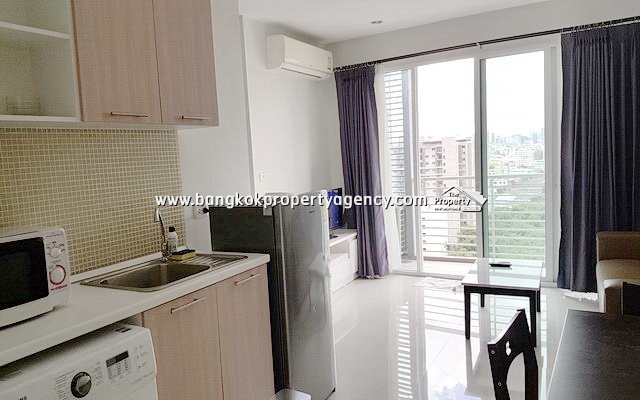 The Mark Condo Ratchada: 2 bed 57 sqm corner unit with tenant
