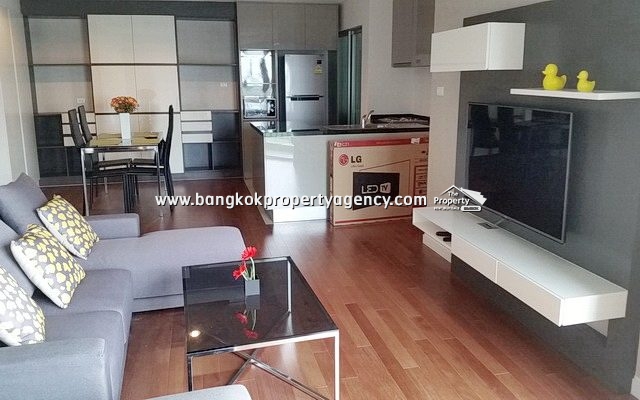 Belle Grand Rama 9: 2 bed 77 sqm fully furnished unit/pool view