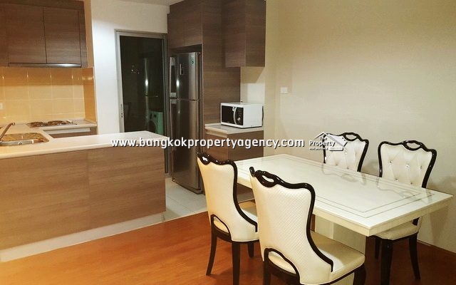 Belle Grand Rama 9: 2 bed 78 sqm fully furnished condo with pool view