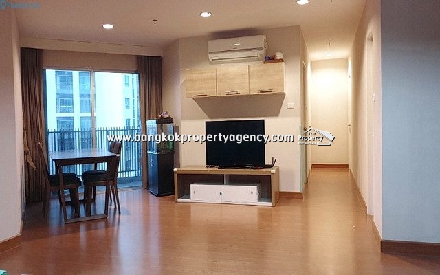 Belle Grand Rama 9: 3 bed 101 sqm fully furnished unit on high floor