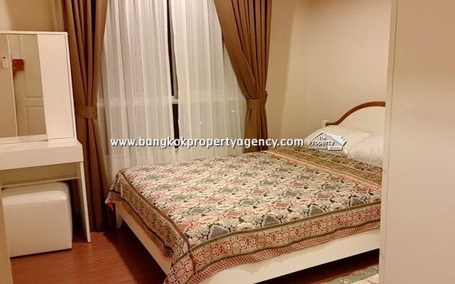 Belle Grand Rama 9: 2 bed 78 sqm fully furnished unit with pool/garden views